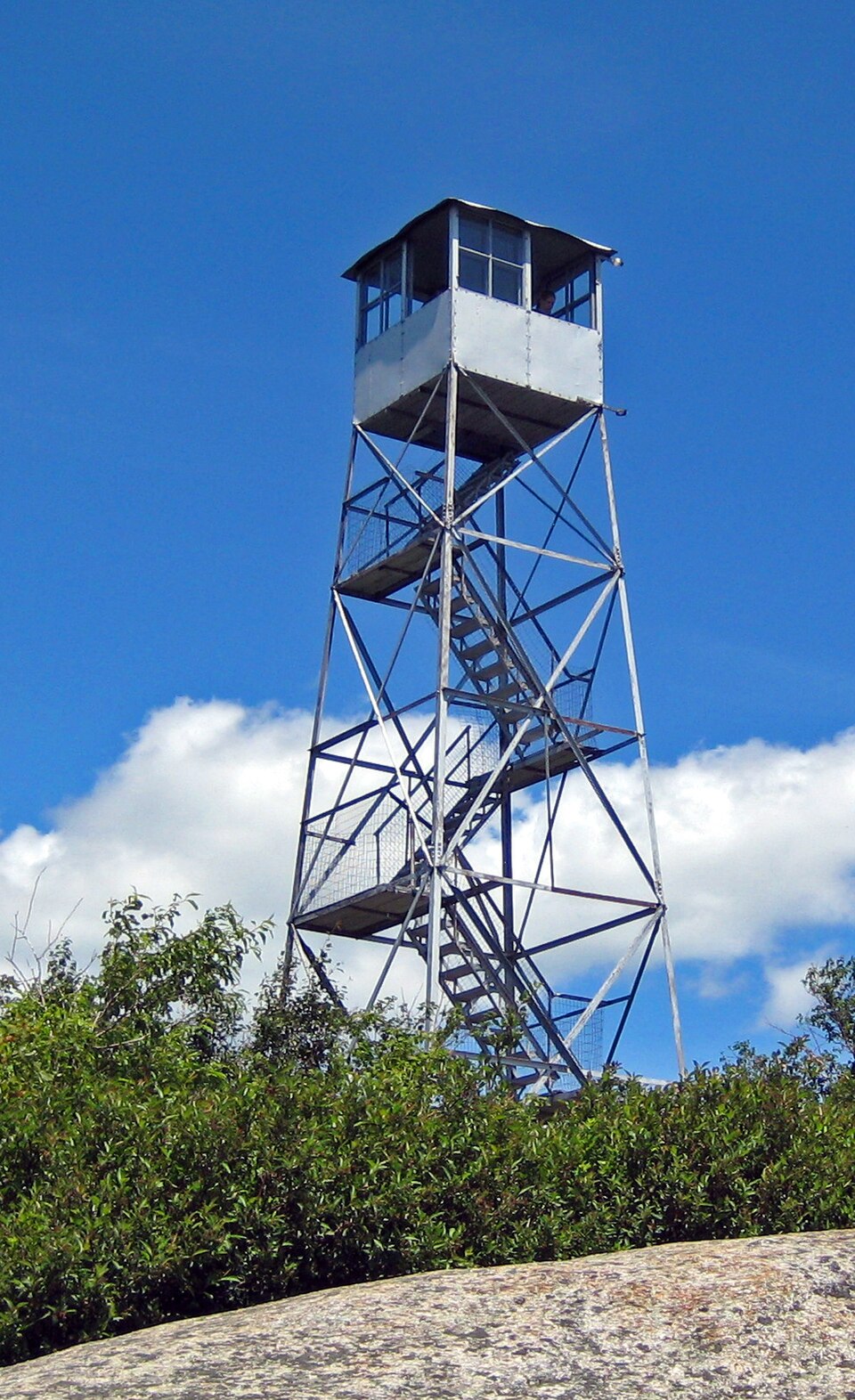 Photograph of Poke-O-Moonshine Mountain Fire Observation Station