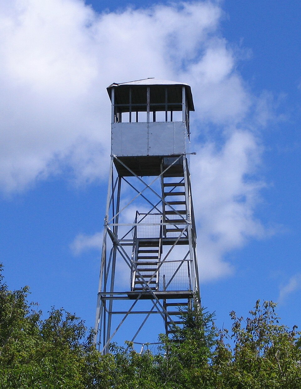 Photograph of Azure Mountain Fire Observation Station