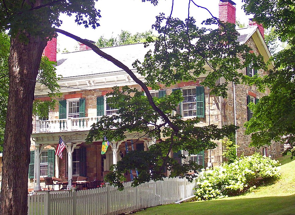 Photograph of A. Walsh Stone House and Farm Complex