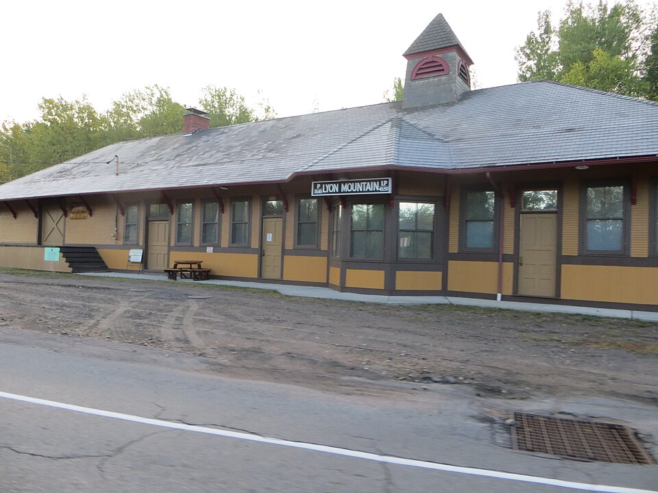 Photograph of Lyon Mountain Railroad Station