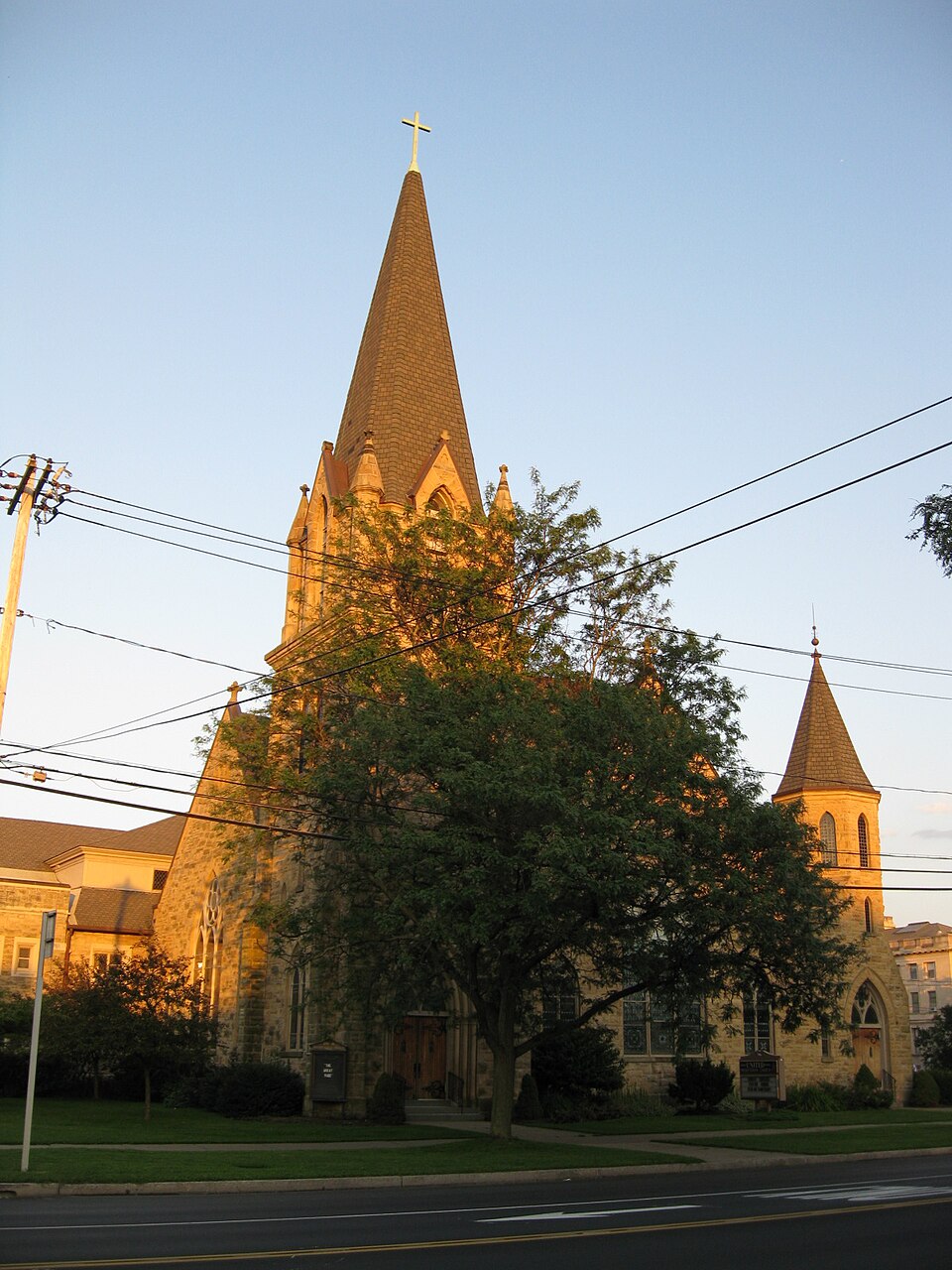 Photograph of First Presbyterian Church Complex
