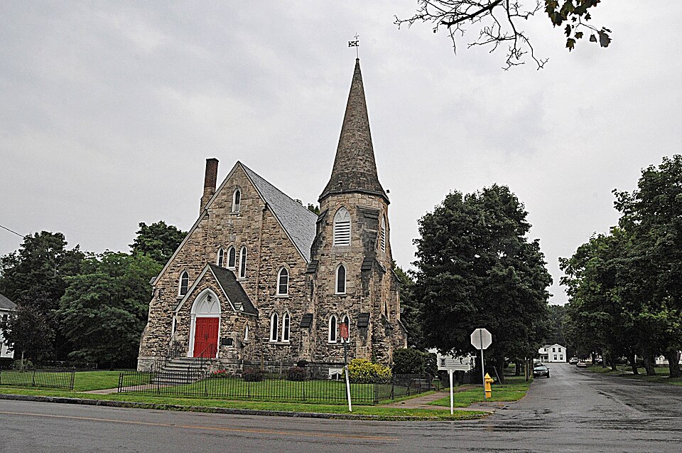 Photograph of First Presbyterian Church of Mumford
