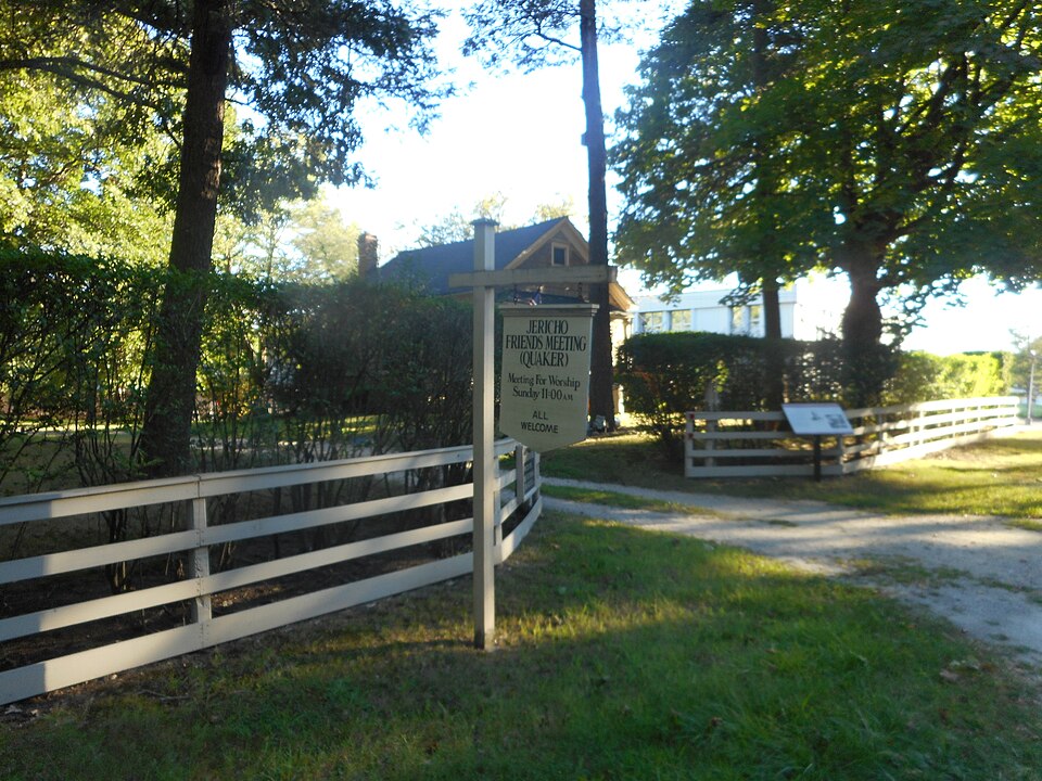 Photograph of Jericho Friends Meeting House Complex