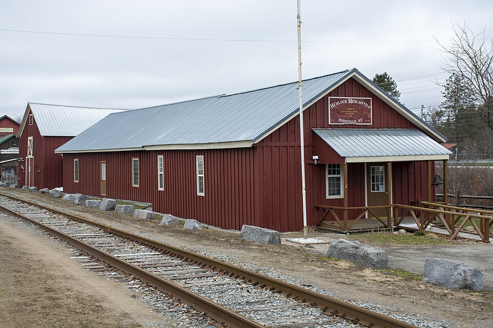 Photograph of Black River Canal Warehouse