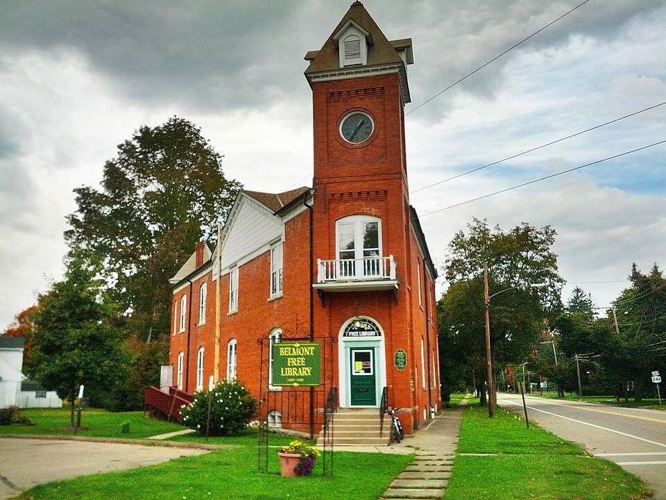 Photograph of Belmont Literary and Historical Society Free Library