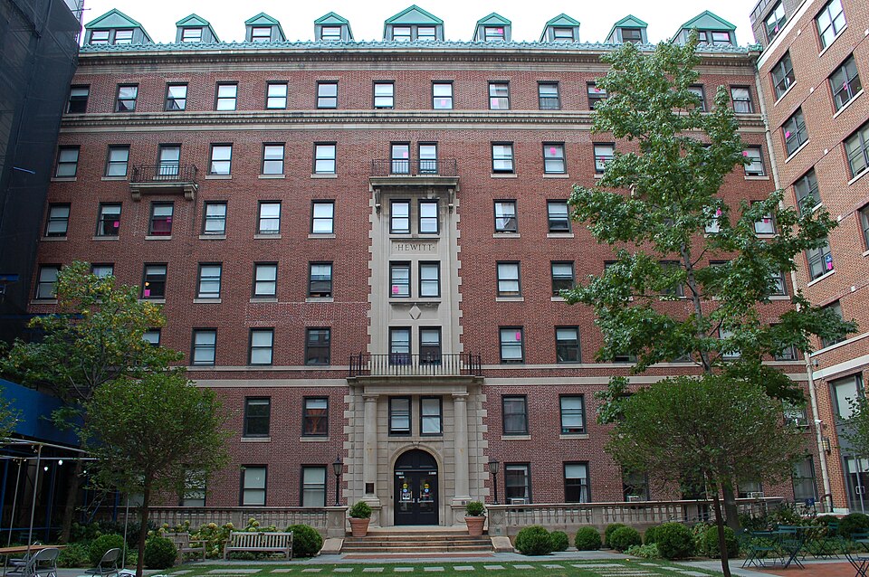 Photograph of Brooks and Hewitt Halls