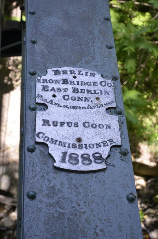 Photograph of Ruhle Road Lenticular Metal Truss Bridge