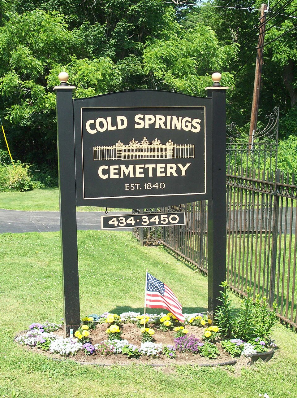 Photograph of Cold Springs Cemetery