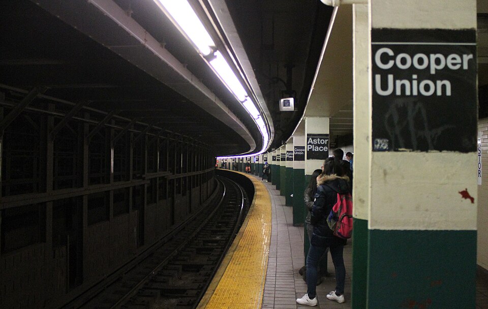 Photograph of Astor Place