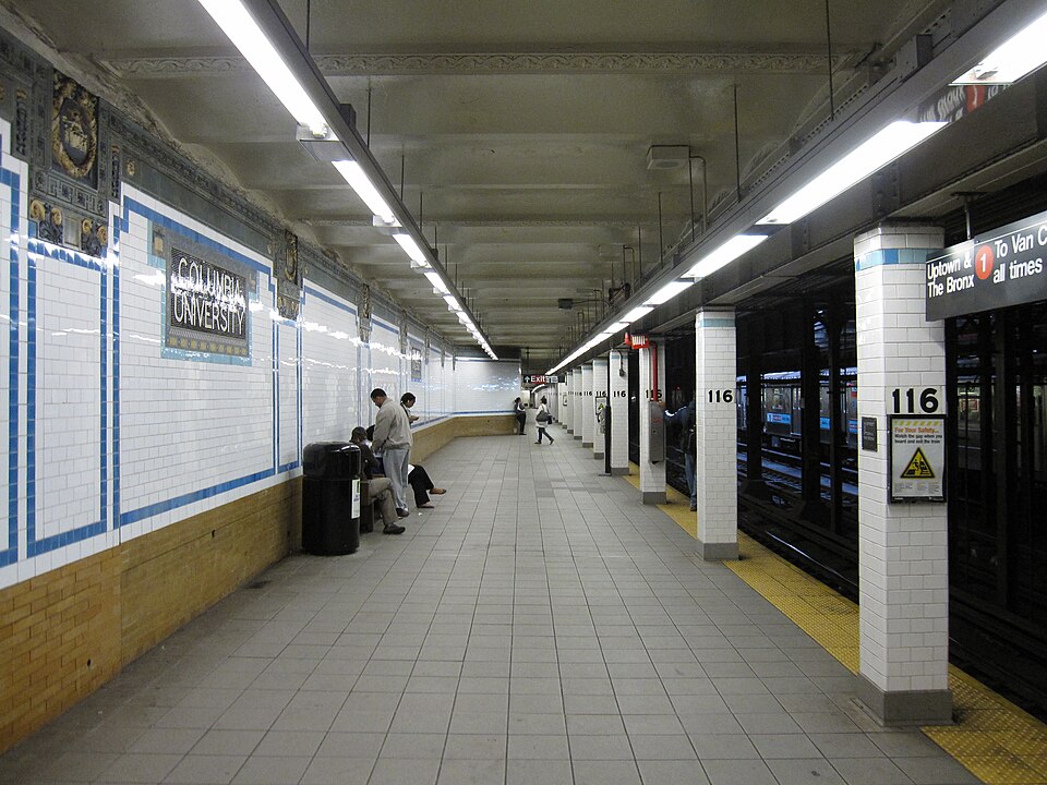 Photograph of 116th Street - Columbia University