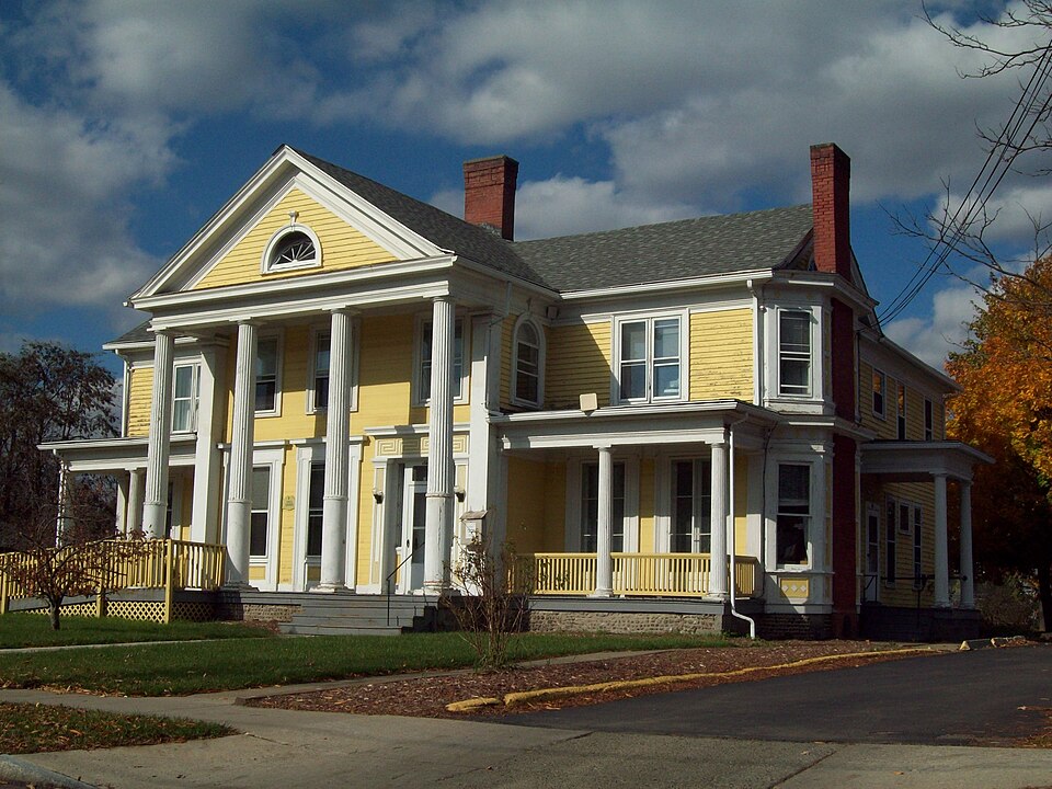 Photograph of George W. Hallock House