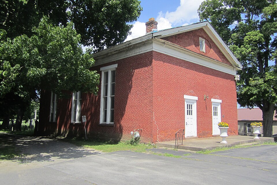 Photograph of Clifton Park Center Baptist Church and Cemetery