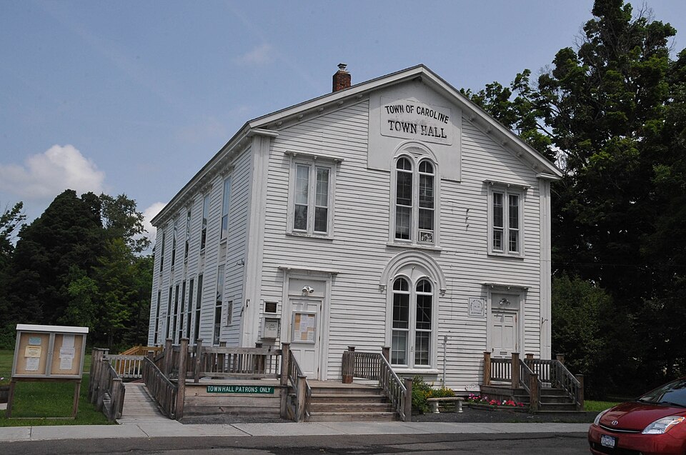 Photograph of District No. 2 School, Caroline and Dryden