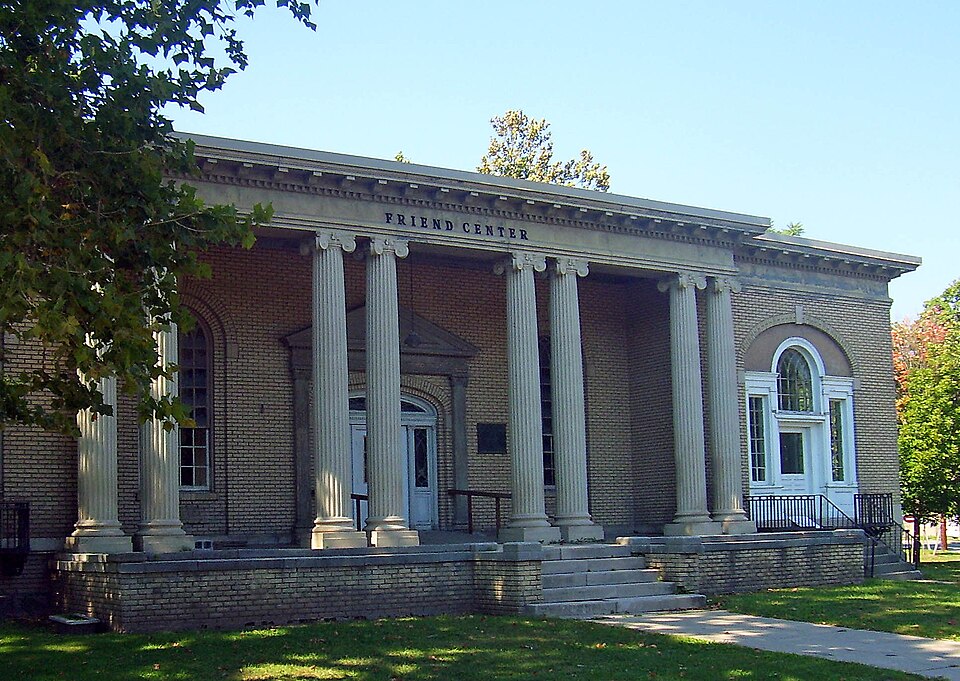 Photograph of George and John R. Hunt Memorial Building