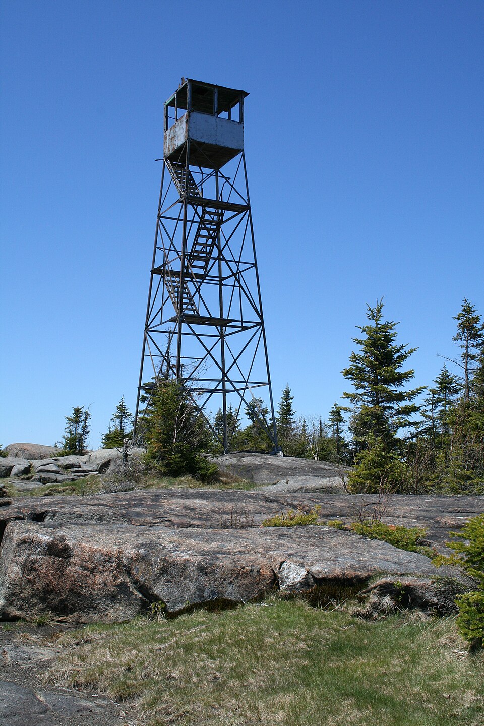Photograph of St. Regis Mountain Fire Observation Station