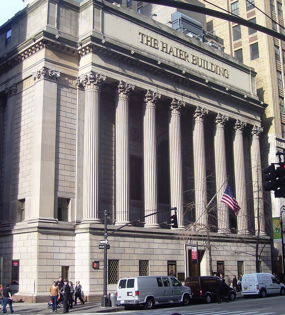 Photograph of Greenwich Savings Bank Building