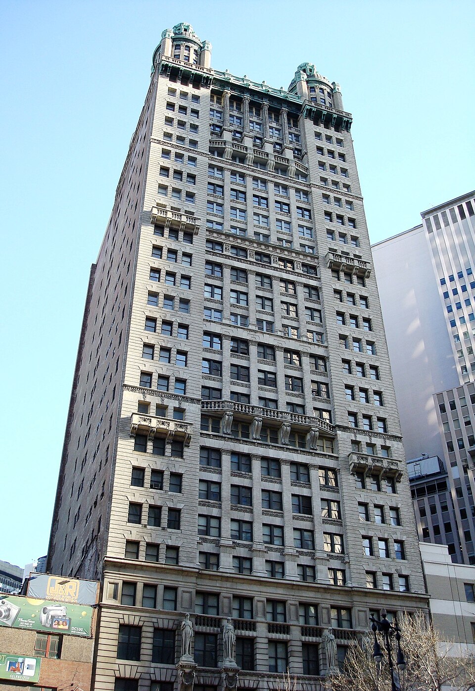 Photograph of Park Row Building