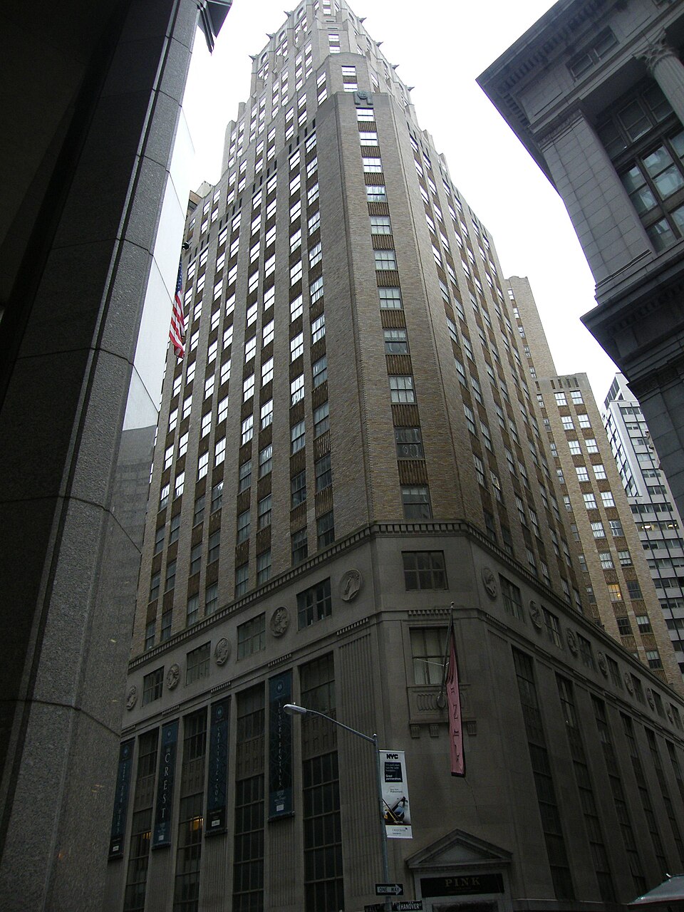 Photograph of Wall and Hanover Building