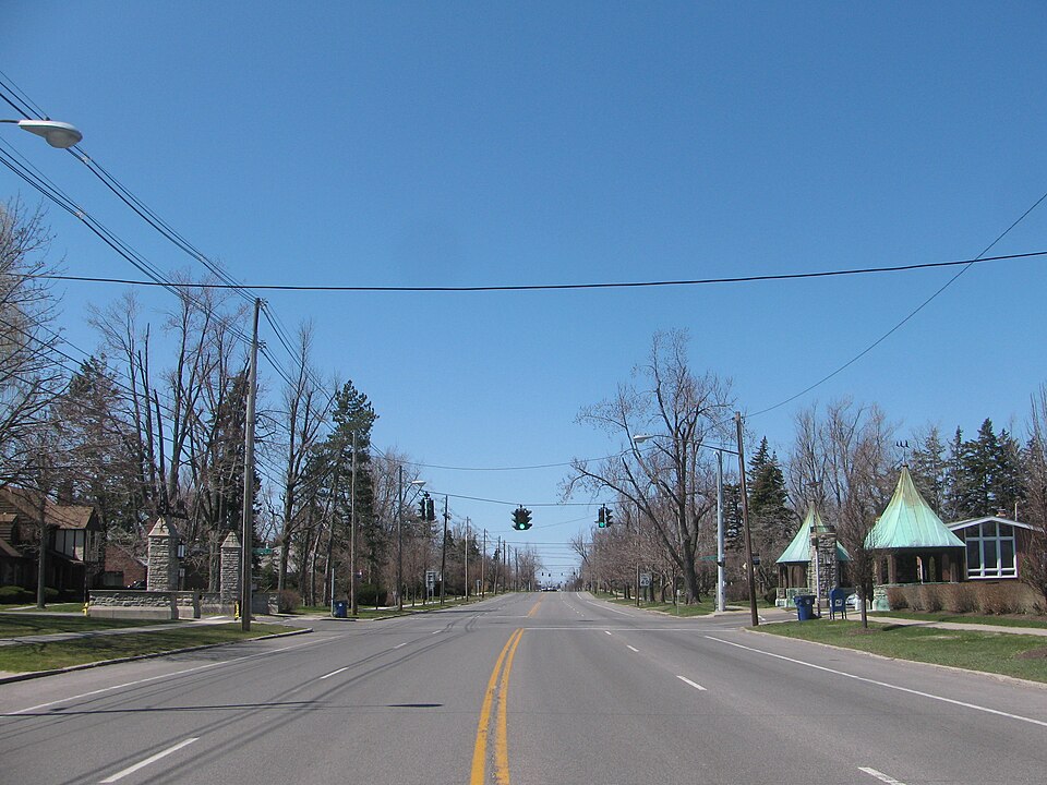 Photograph of Entranceways at Main Street at Lamarck Drive and Smallwood Drive
