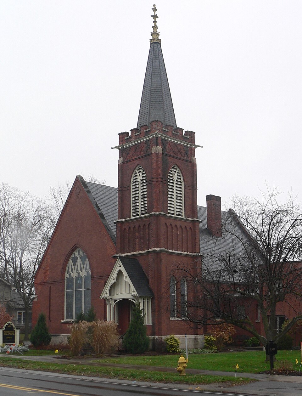Photograph of Mendon Presbyterian Church