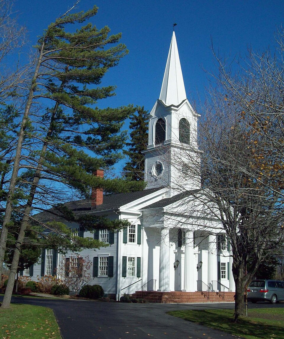 Photograph of First Church of Evans Complex