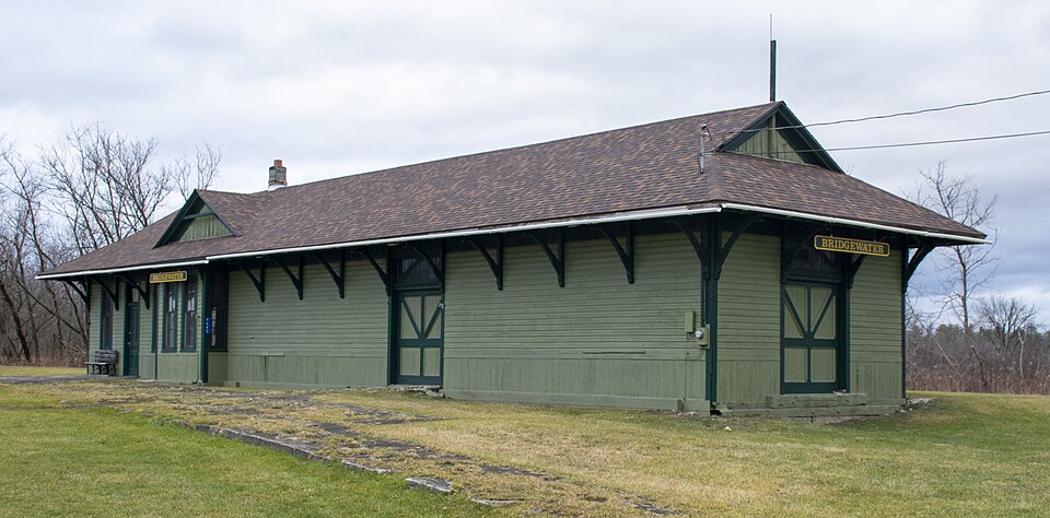 Photograph of Bridgewater Railroad Station