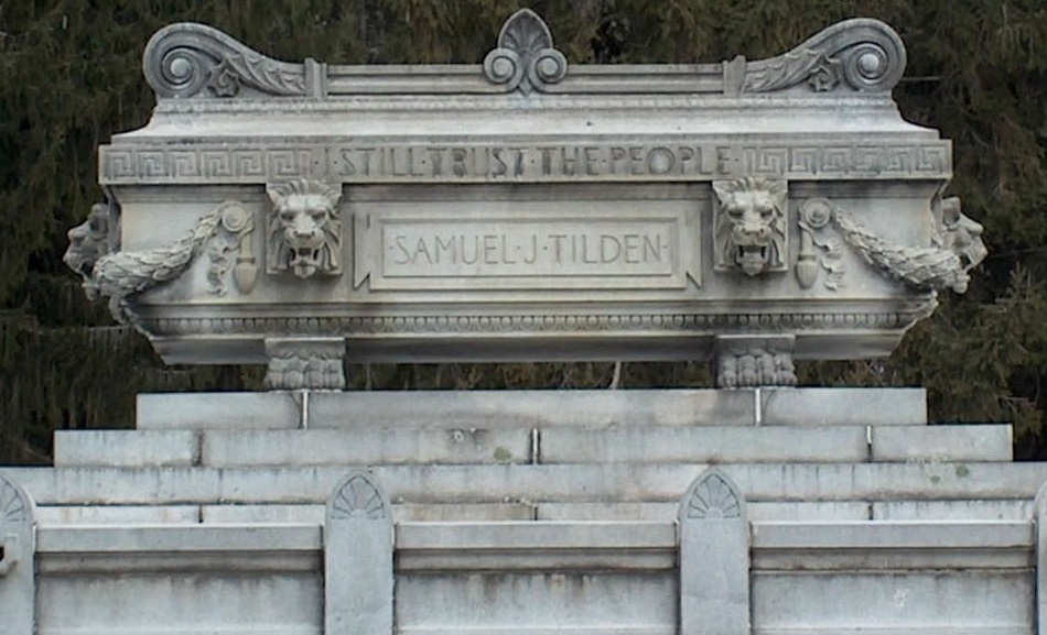 Photograph of Gov. Samuel J. Tilden Monument