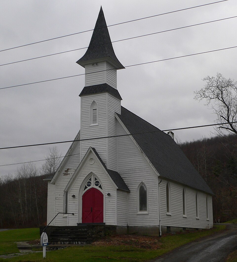 Photograph of Old Hawleyton Methodist Episcopal Church