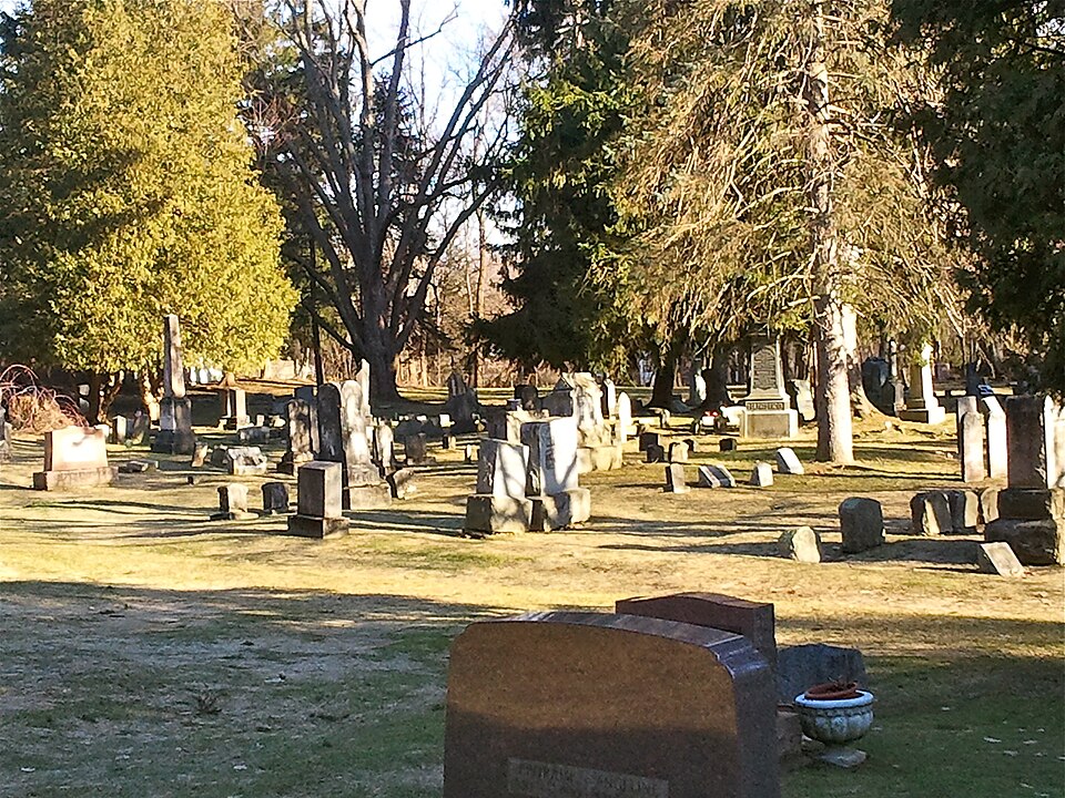 Photograph of Christ Church and Manlius Village Cemeteries