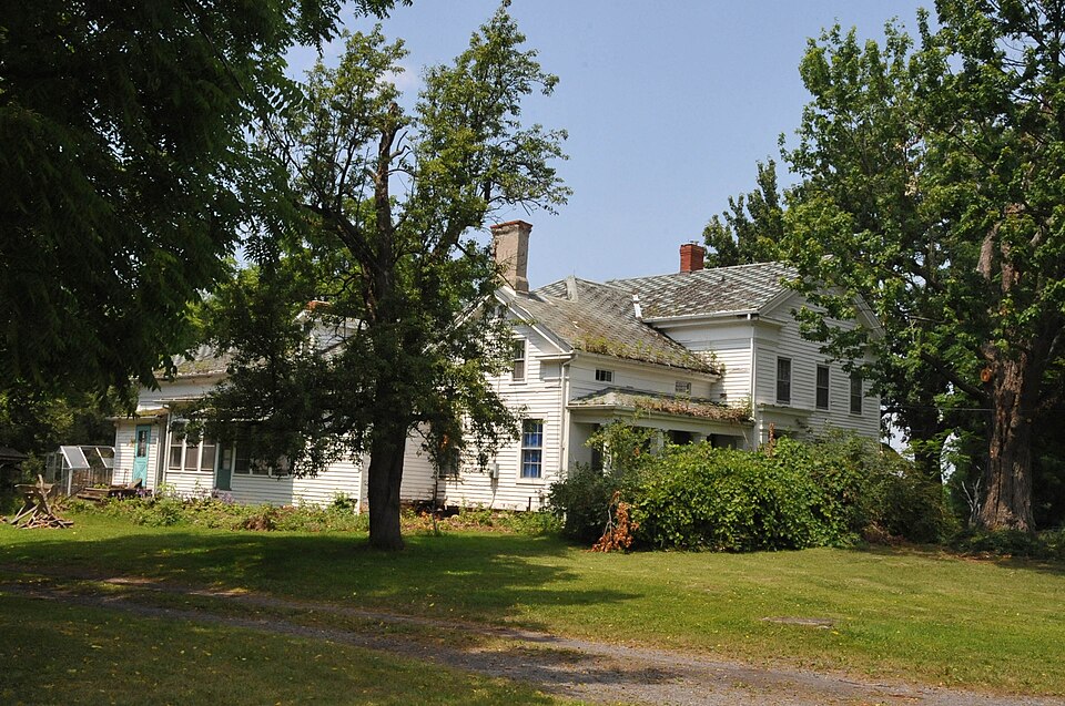 Photograph of David and Mary Kinne Farmstead