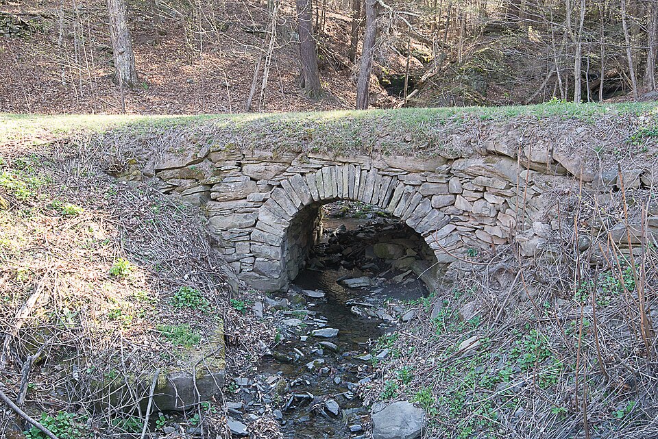Photograph of Allan Teator Road Stone Arch Bridge