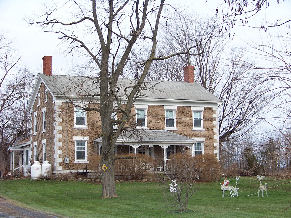 Photograph of Cobblestone Farmhouse at 1229 Birdsey Road