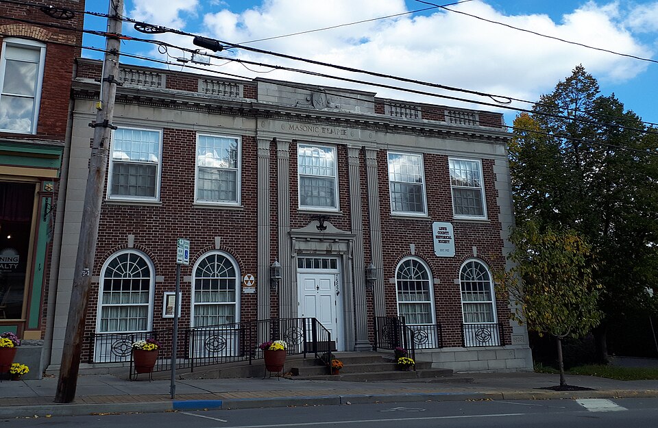 Photograph of Lowville Masonic Temple