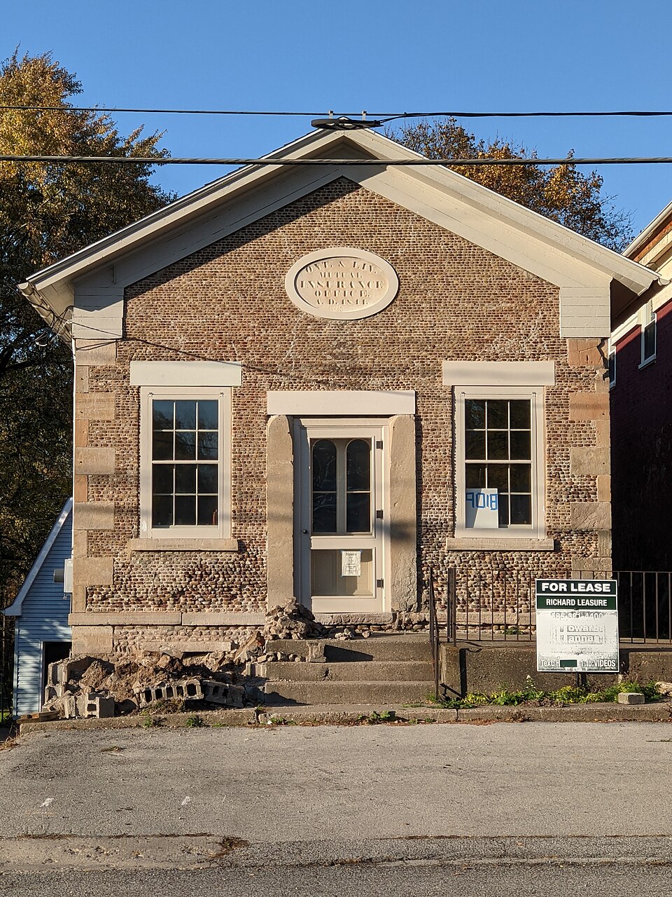 Photograph of Ontario and Livingston Mutual Insurance Office