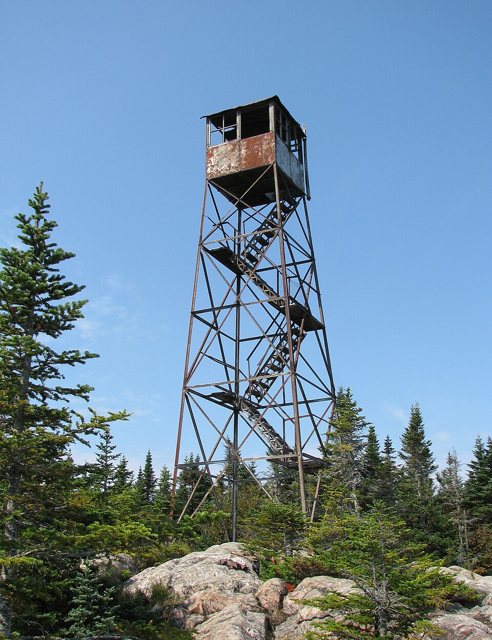 Photograph of Loon Lake Mountain Fire Observation Station