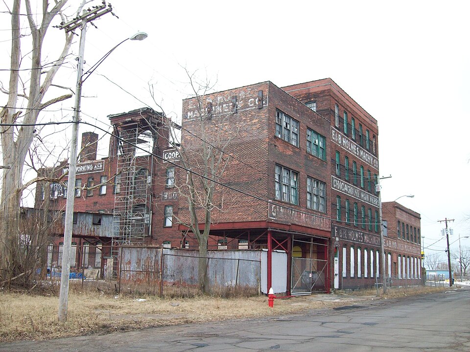 Photograph of E. & B. Holmes Machinery Company Building