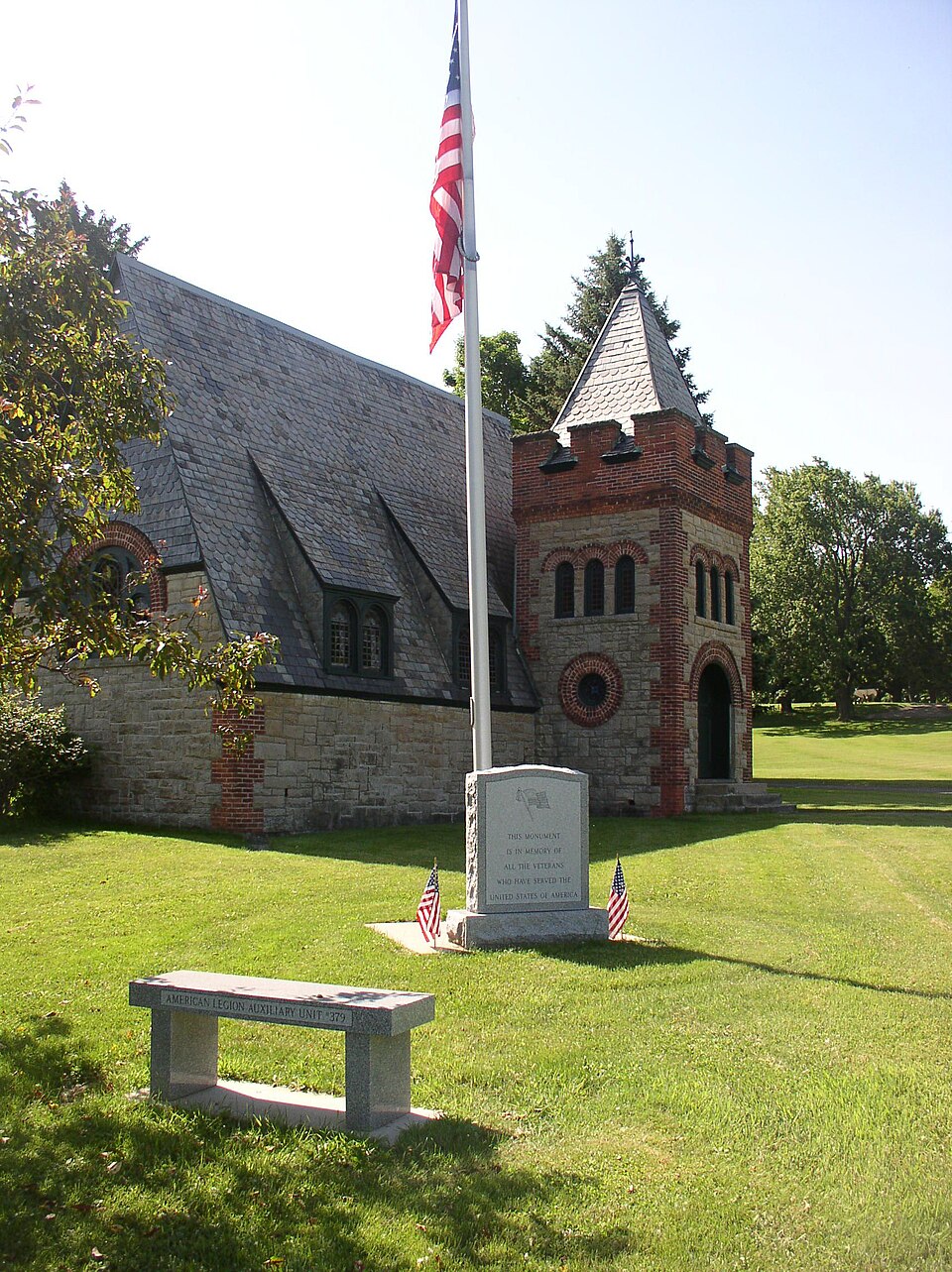 Photograph of Lake View Cemetery