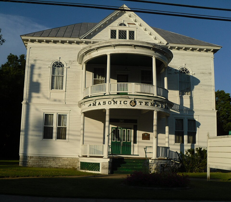 Photograph of Masonic Temple  -  Newport Lodge No. 445 F. & A.M.