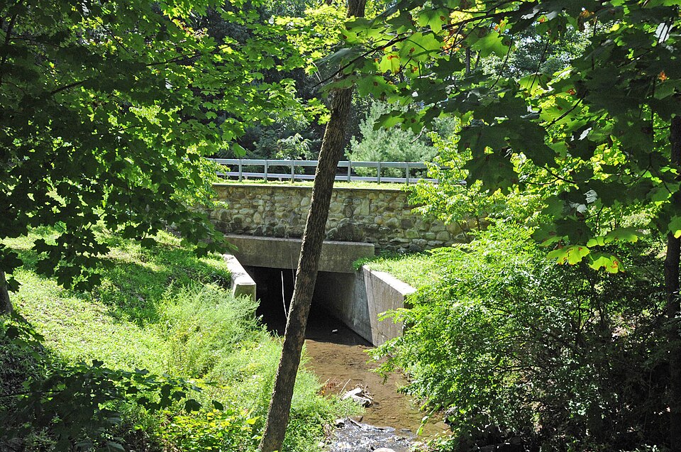 Photograph of Dock Hill Road Extension Stone Arch Bridge