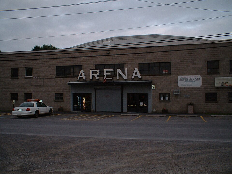 Photograph of Clinton Arena