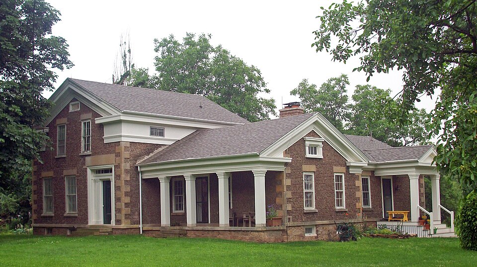 Photograph of Butterfield Cobblestone House