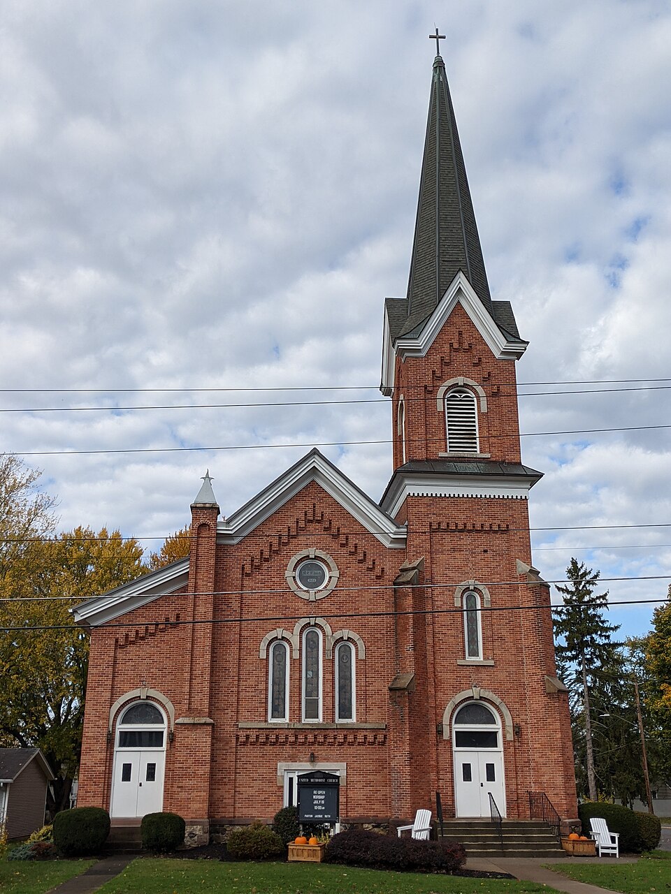 Photograph of First Methodist Episcopal Church of Walworth