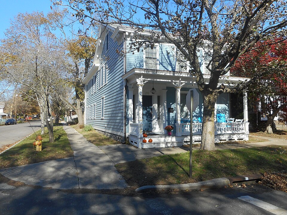 Photograph of Charles and Anna Bates House