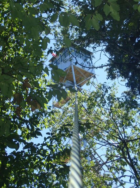 Photograph of Stillwater Mountain Fire Observation Station