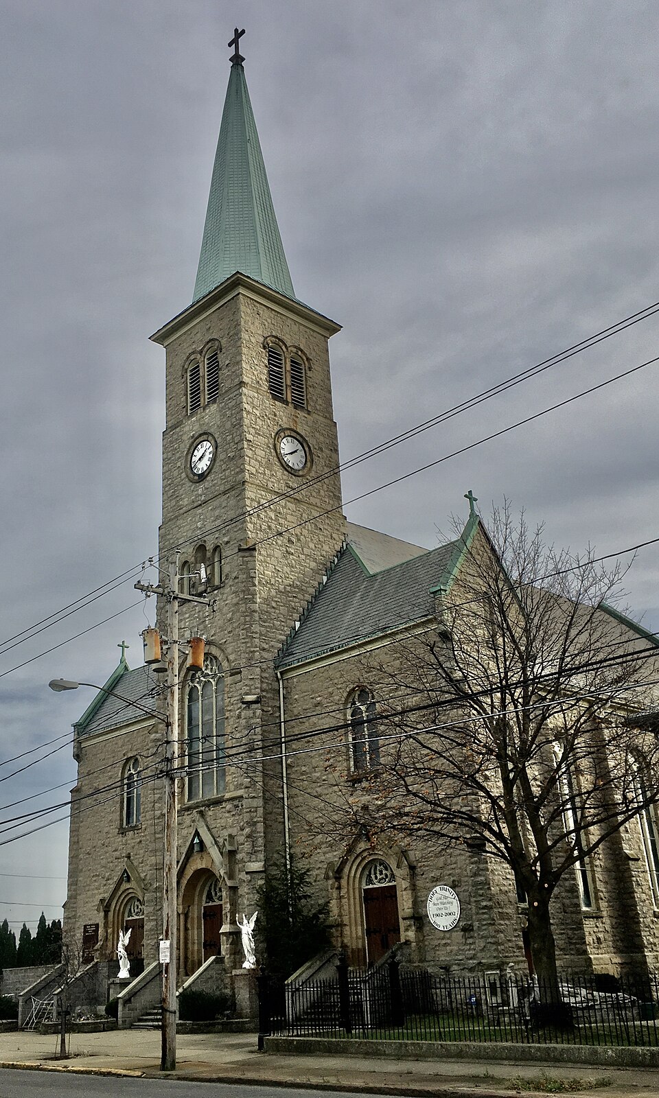 Photograph of Holy Trinity Roman Catholic Church Complex