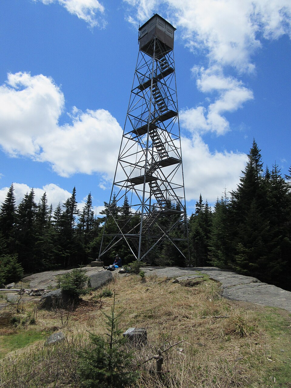 Photograph of Pillsbury Mountain Forest Fire Observation Station