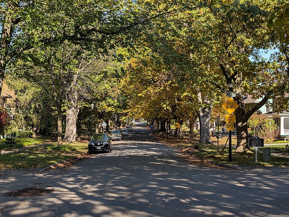Photograph of Crosman Terrace Historic District