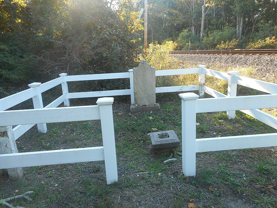 Photograph of Paul Cuffee grave