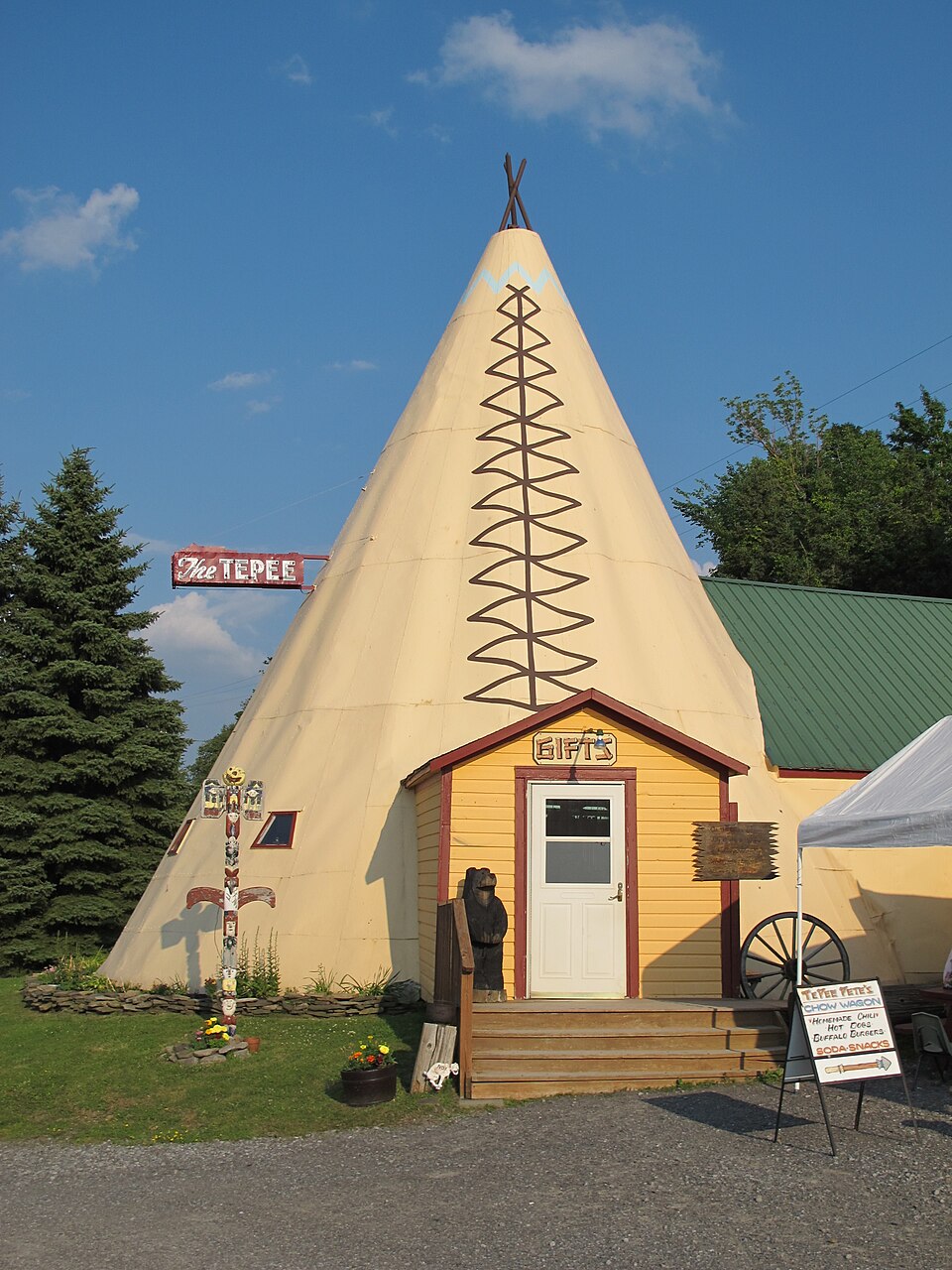 Photograph of The Tepee