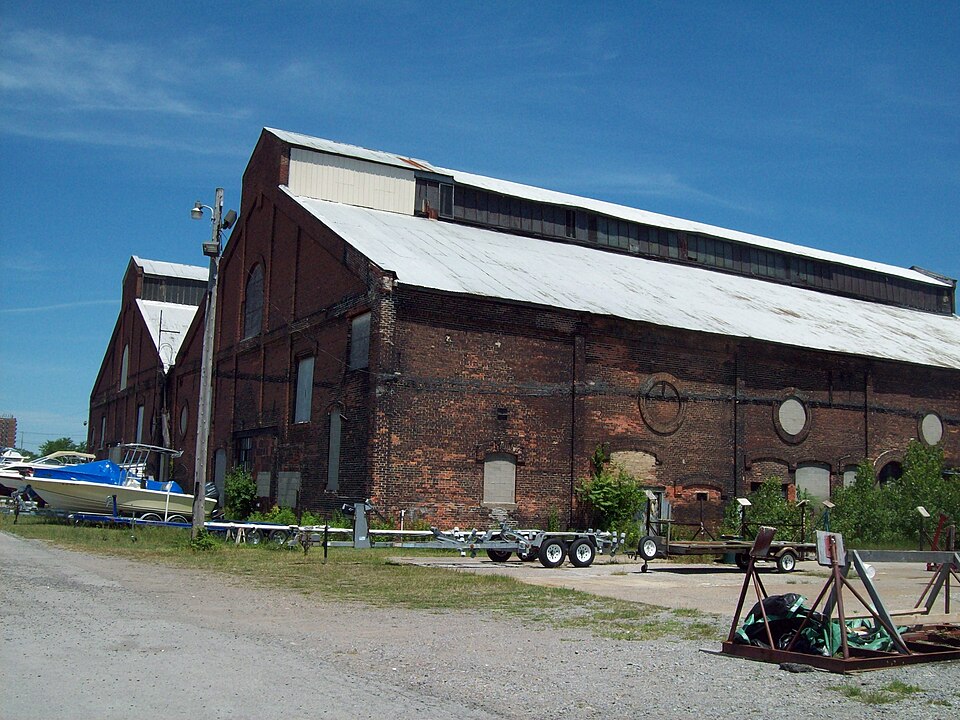 Photograph of Buffalo Smelting Works